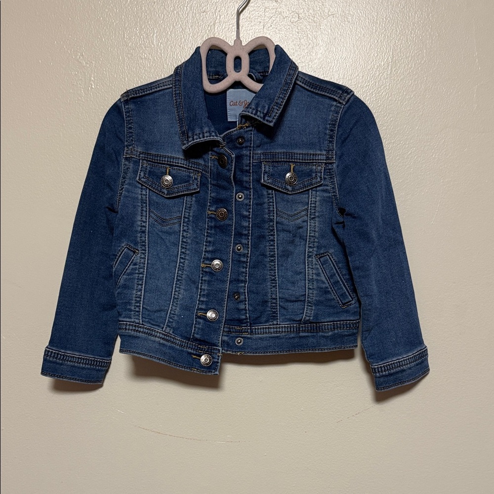 Cat & Jack Dark Blue Jean Jacket